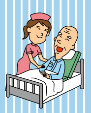 Comical style medical illustration