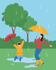 Rainy season illustration collection vol.3