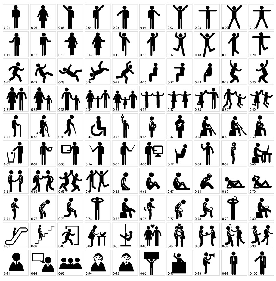 People of pictogram 