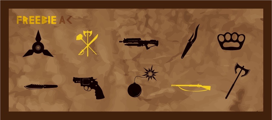 Weapon silhouette 