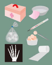 Medical goods illustration 
