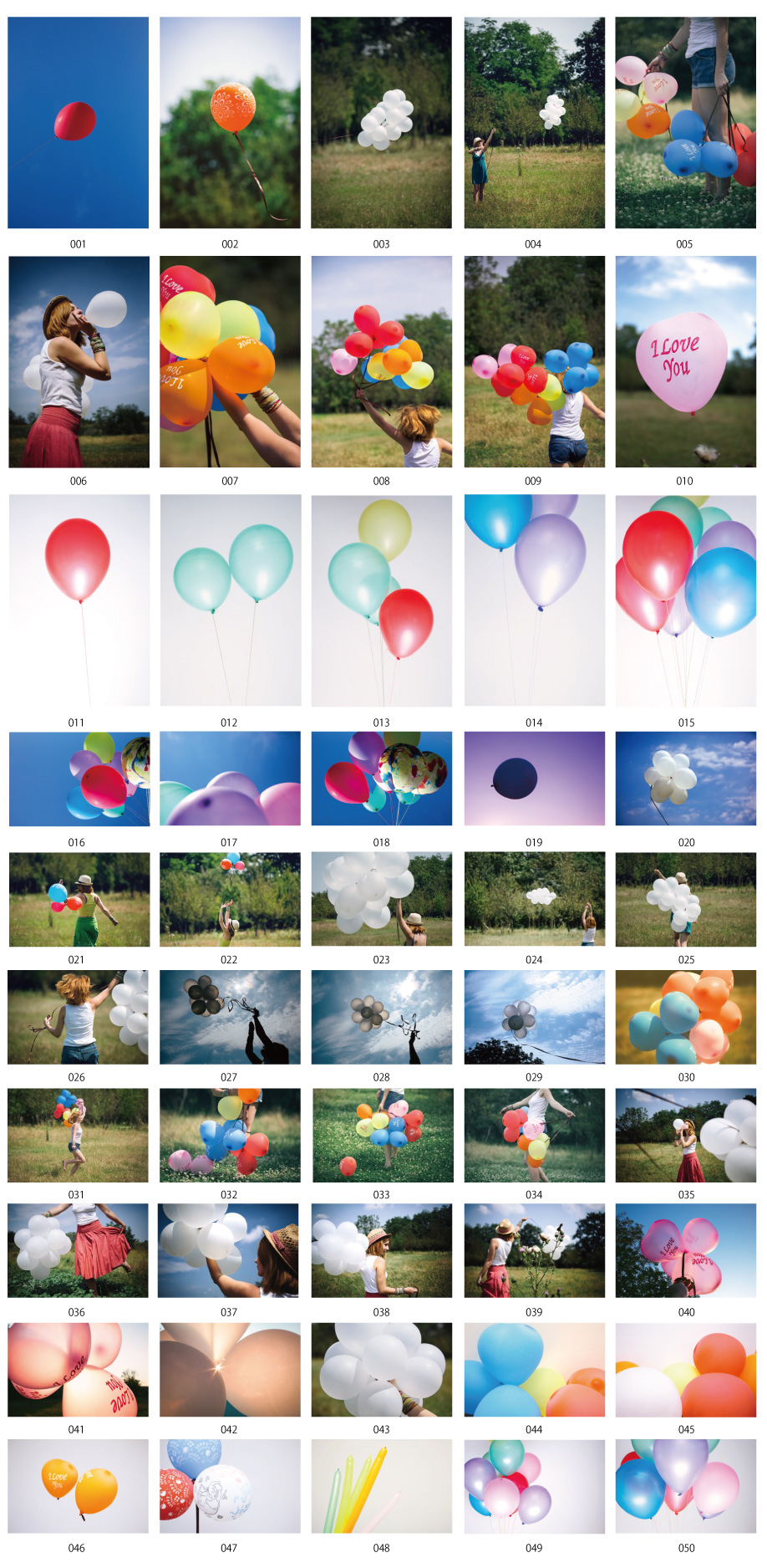 氣球圖片素材