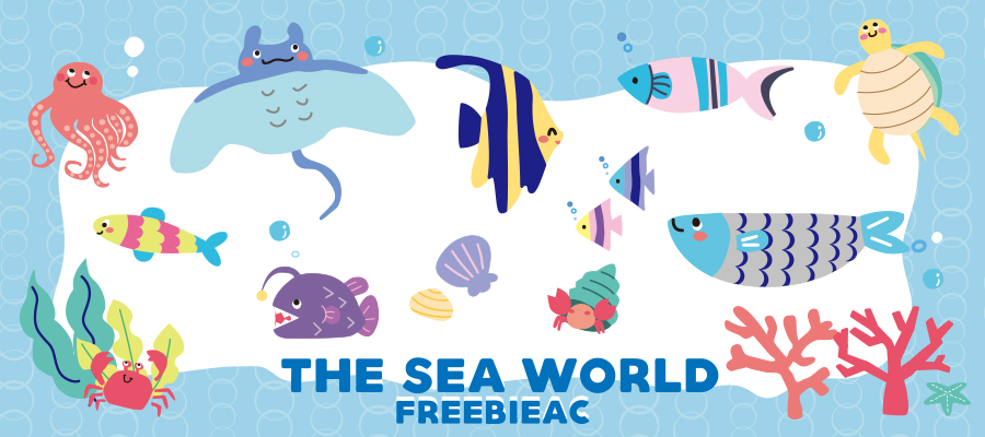 Sea world illustration