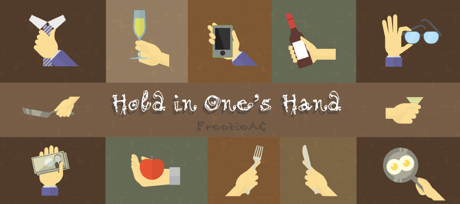 Hands icon illustration