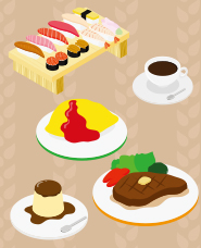 Food drink illustration