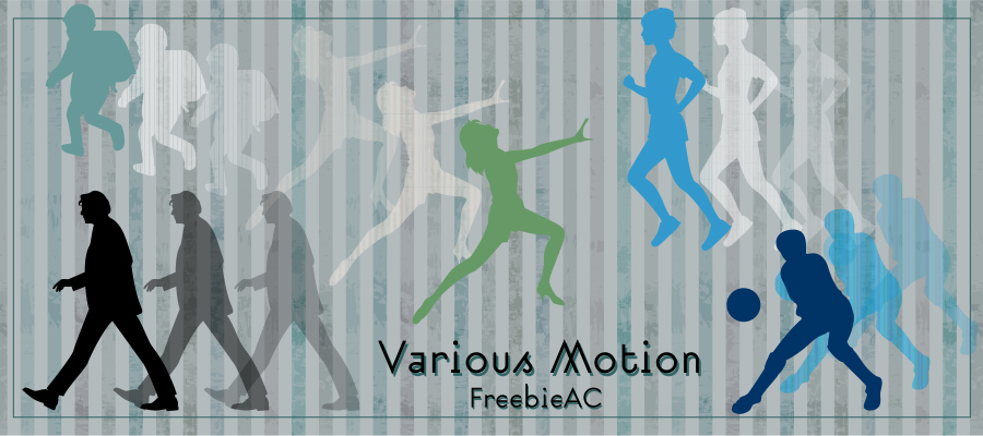 Motions silhouette