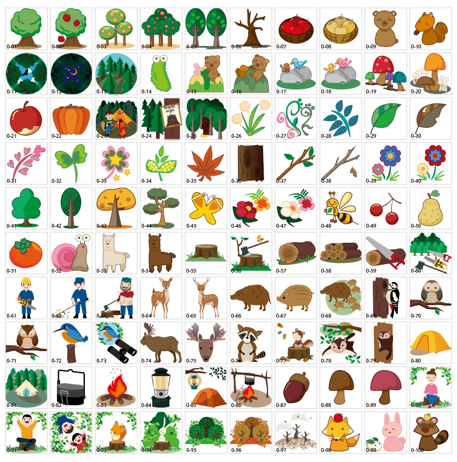 Tài liệu minh họa của rừng