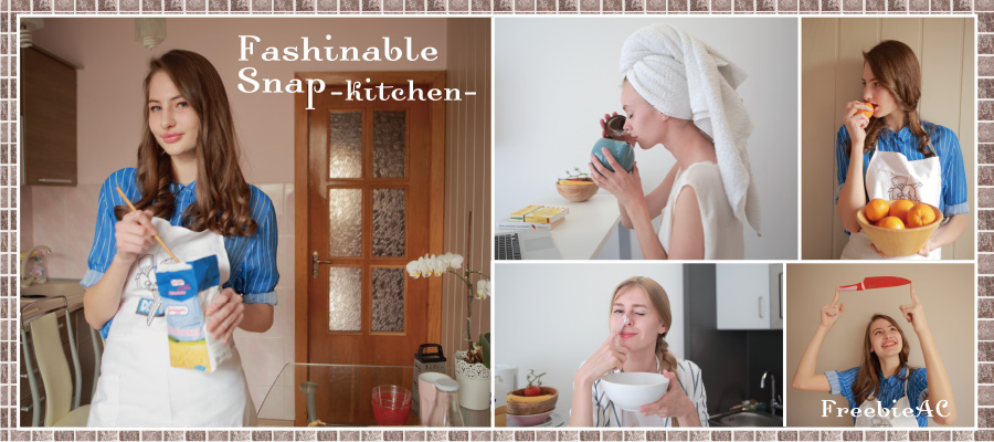 Fashionable snap kitchen photos