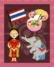 Thailand illustrations