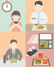 Tài liệu minh họa thời gian ăn trưa