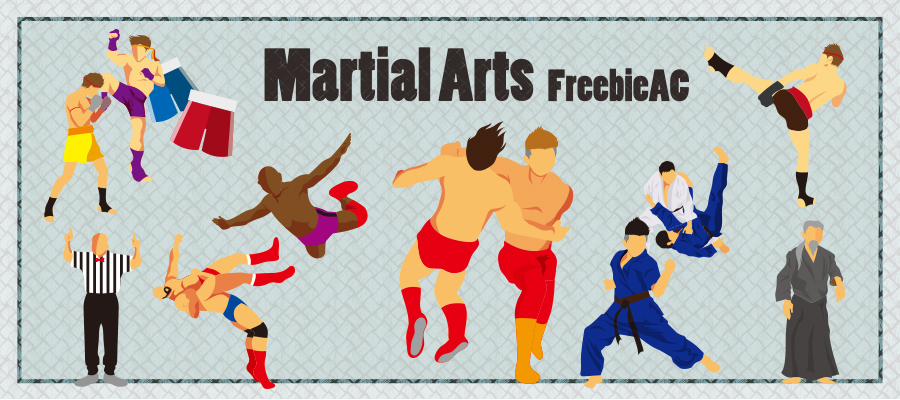 Martial arts illustrations