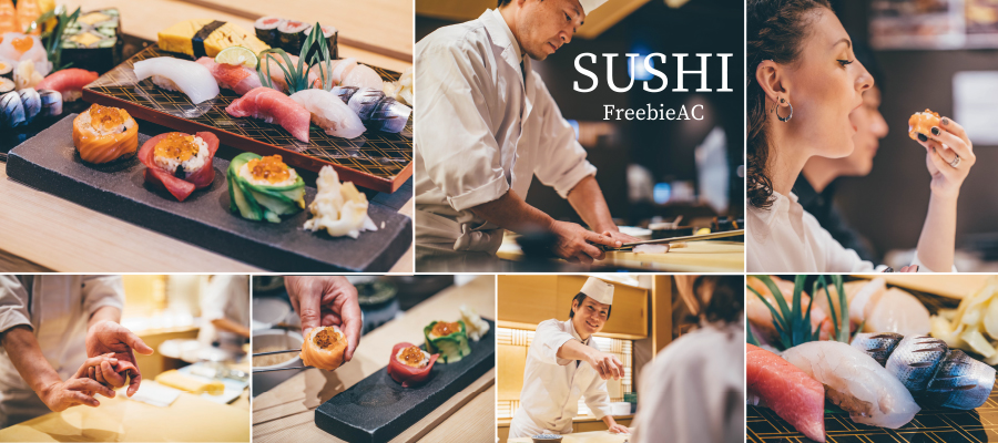 Tài liệu hình ảnh của cửa hàng Sushi