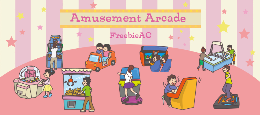 Amusement arcade illustrations