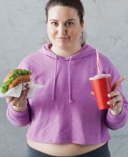 胖乎乎的女性圖片素材