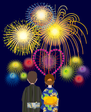 Fireworks illustration