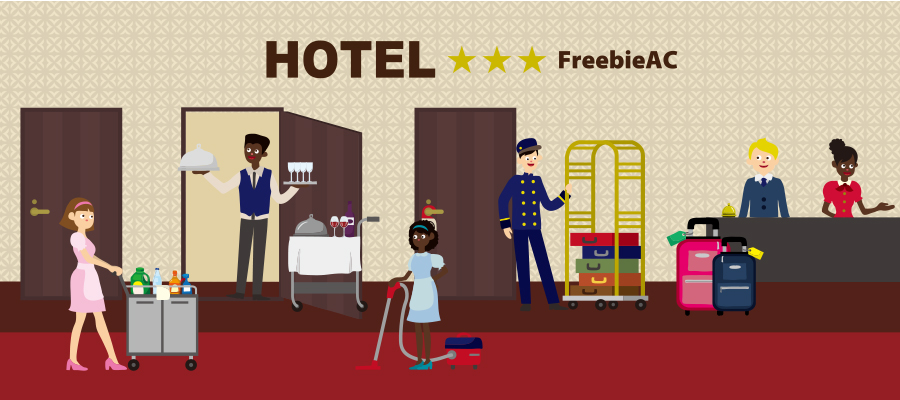 Hotel illustrations