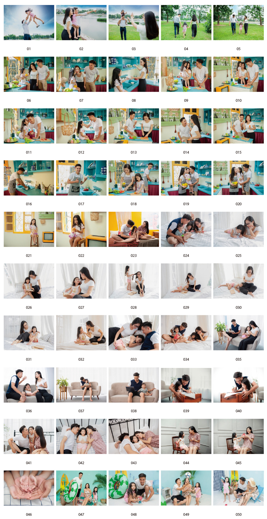 ภาพถ่ายครอบครัวในเอเชีย