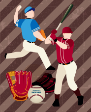 Baseball illustrations