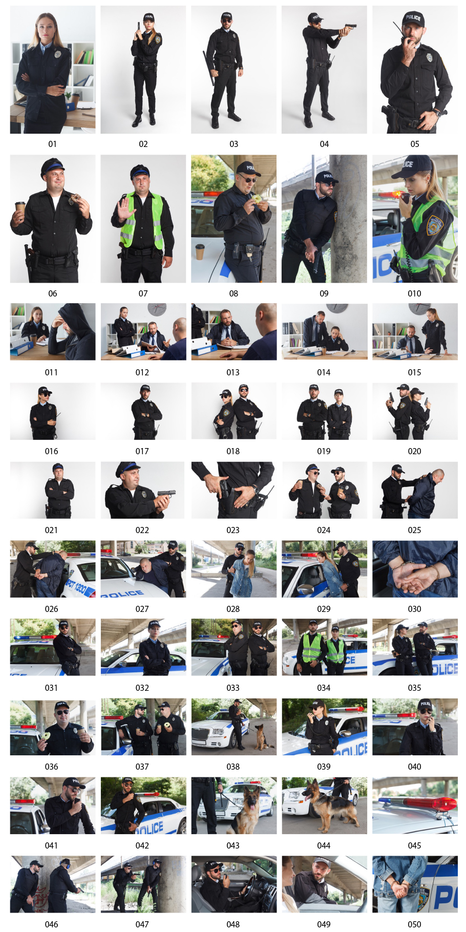 警方官方攝影資料