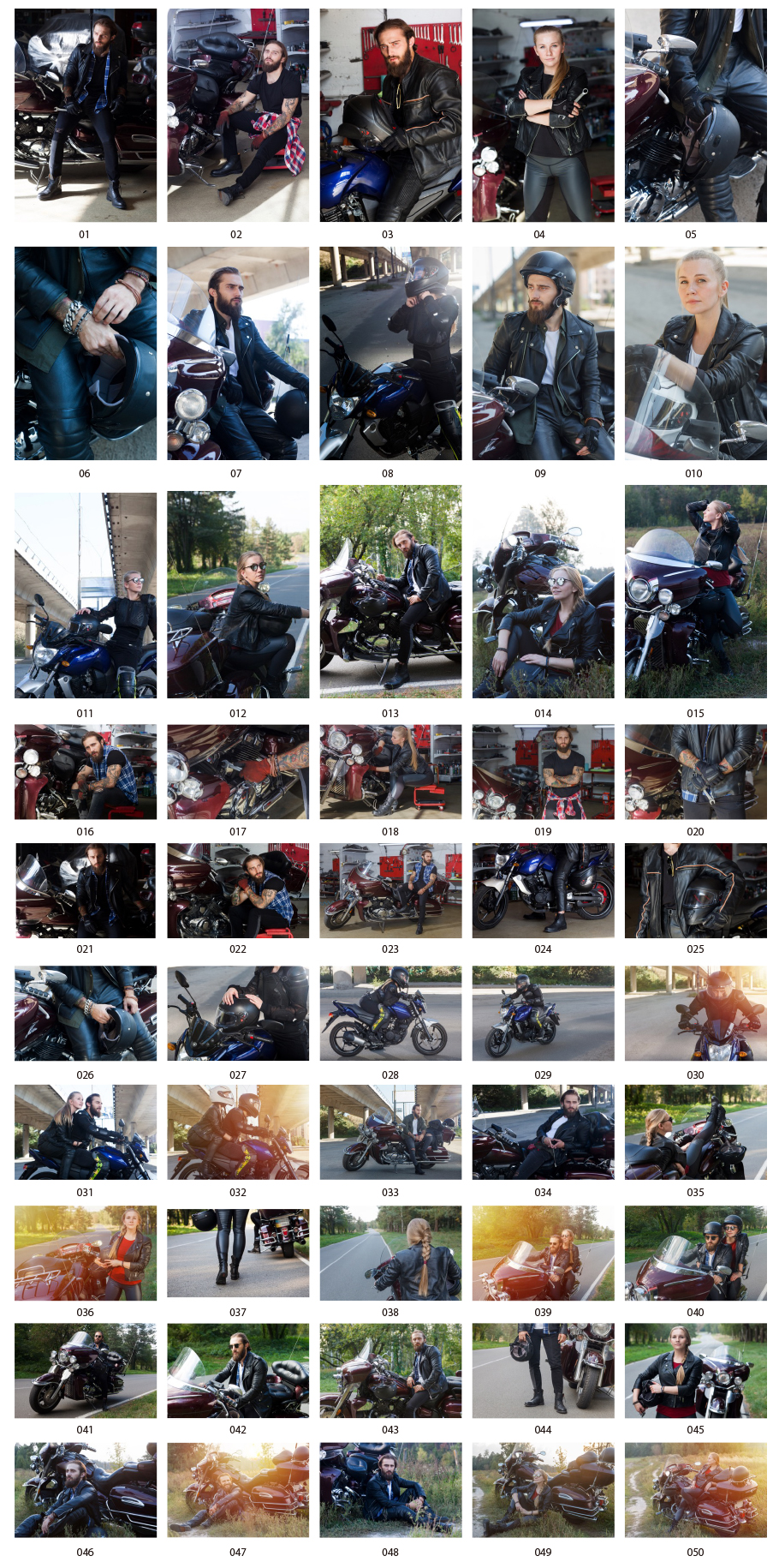 Motorbike picture material