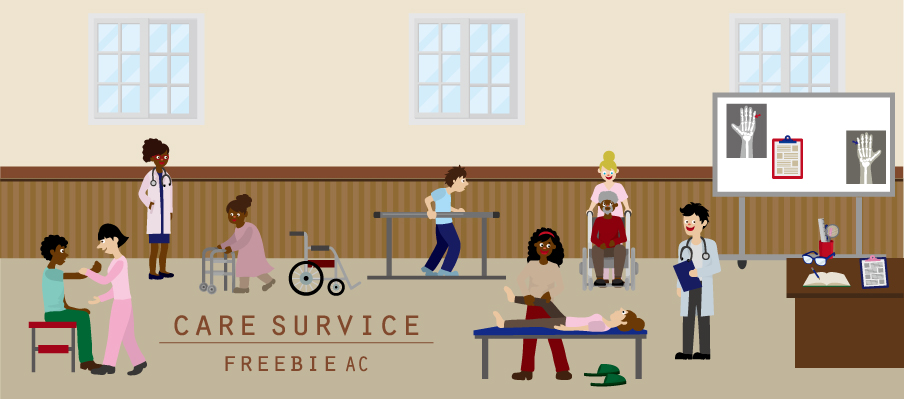 Care Services illustrations