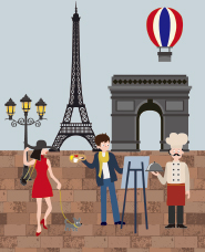 Paris illustrations