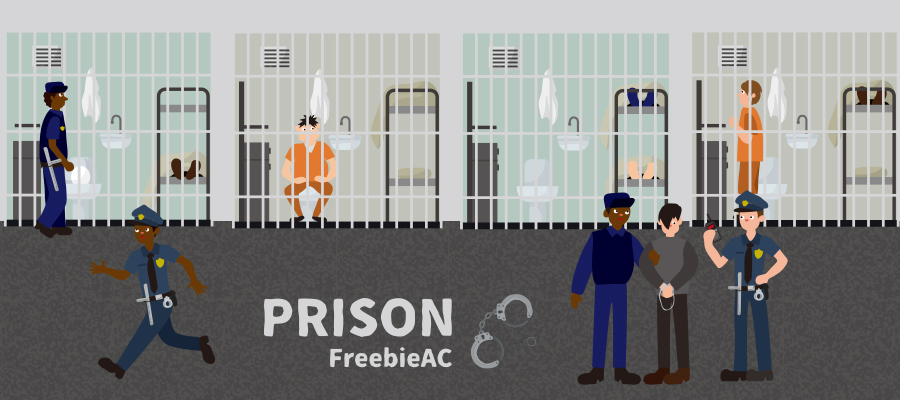 Vật liệu minh họa nhà tù