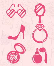 Girly item icon material