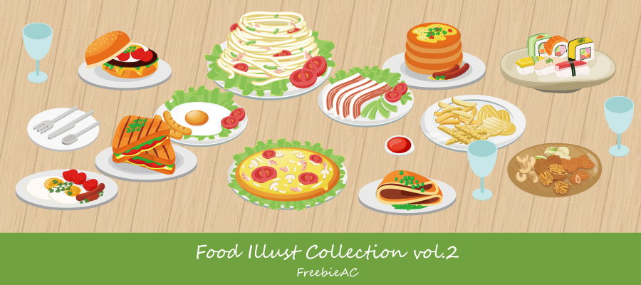 Food illustration collection vol. 2