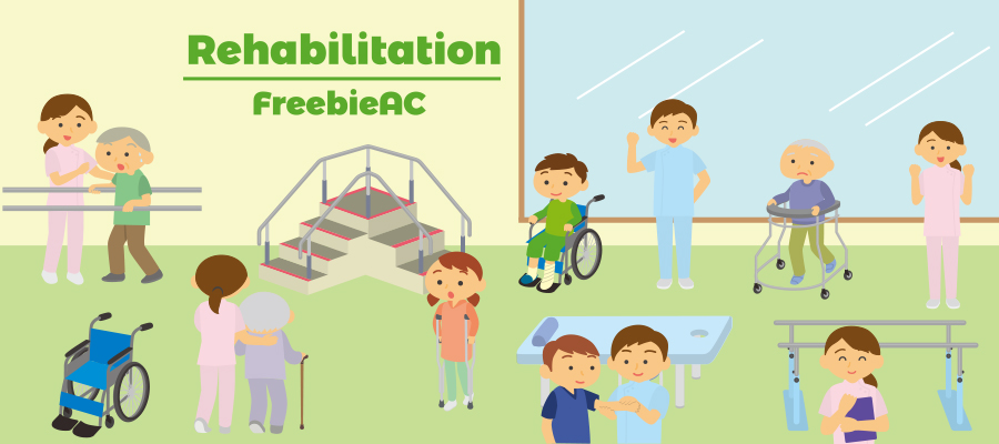 Illustration of rehabilitation