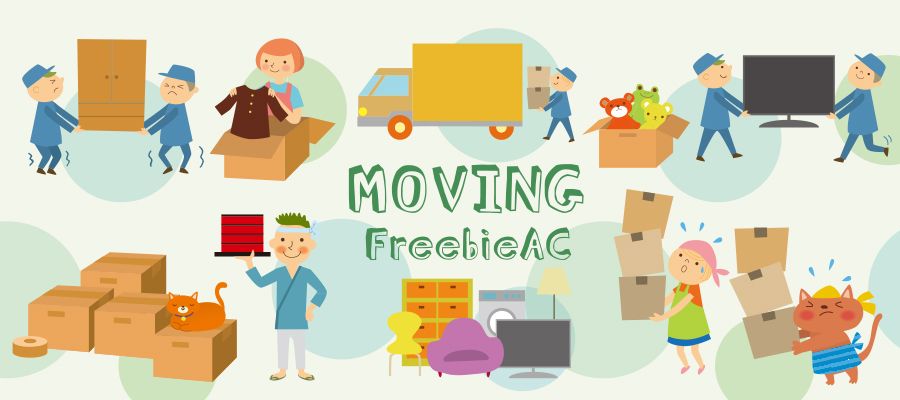 Illustration of moving