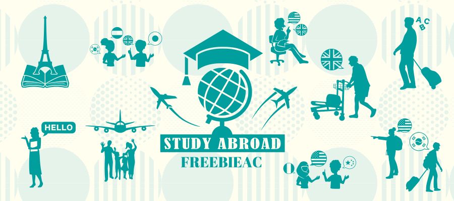 Study Abroad Silhouette Freebie Ac Mail Magazine