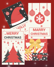 Christmas card template