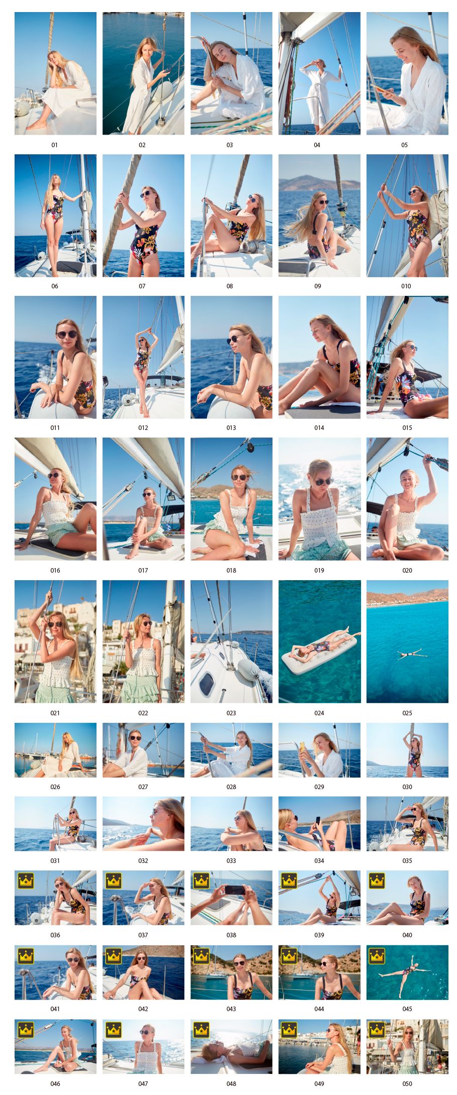 Yacht cruising pictures