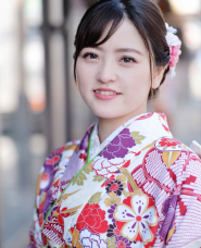 New Year kimono woman photo