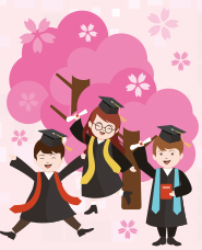 Graduation illustration collection