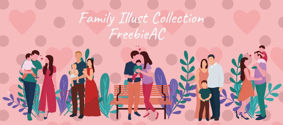 Family illustration collection