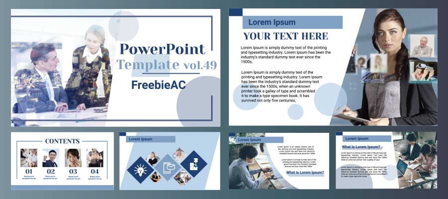 PowerPoint template vol.49