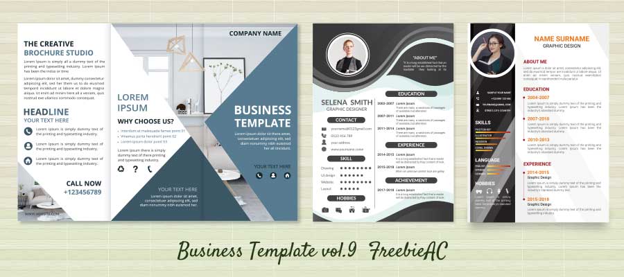 Business template vol.9