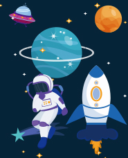 Space illustration collection