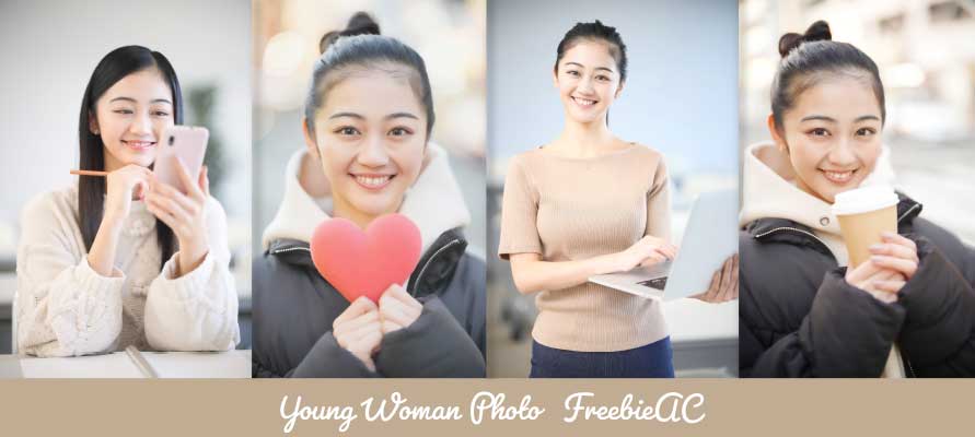 Portrait photo of a young woman vol.2