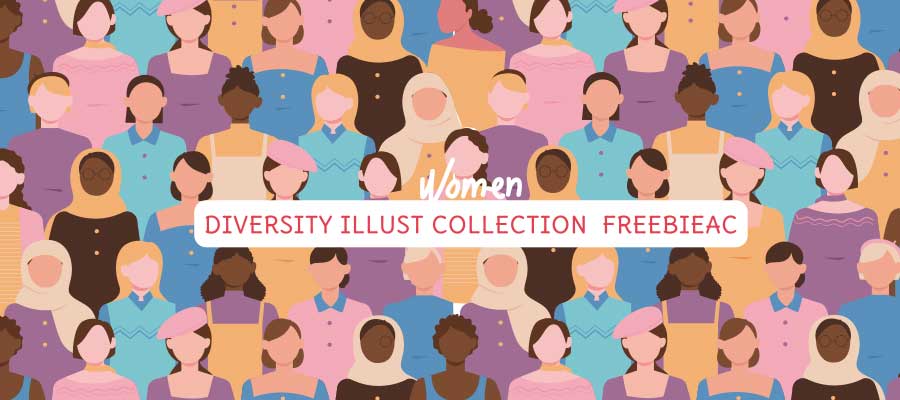 Diversity Women Illustration Collection