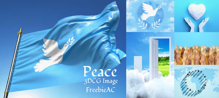 Image of peace 3DCG