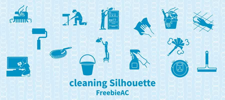 Cleaning silhouette vectors