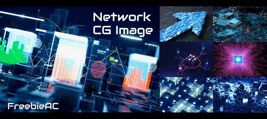 Network CG image photo