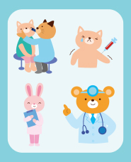 animal doctor illustration