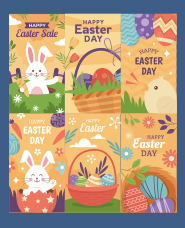 Easter illustration collection vol.6