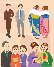 New Year's Visit/Coming of Age Ceremony Illustration vol.2