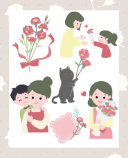 Mother's Day illustration vol.5