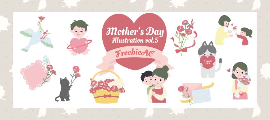 Mother's Day illustration vol.5
